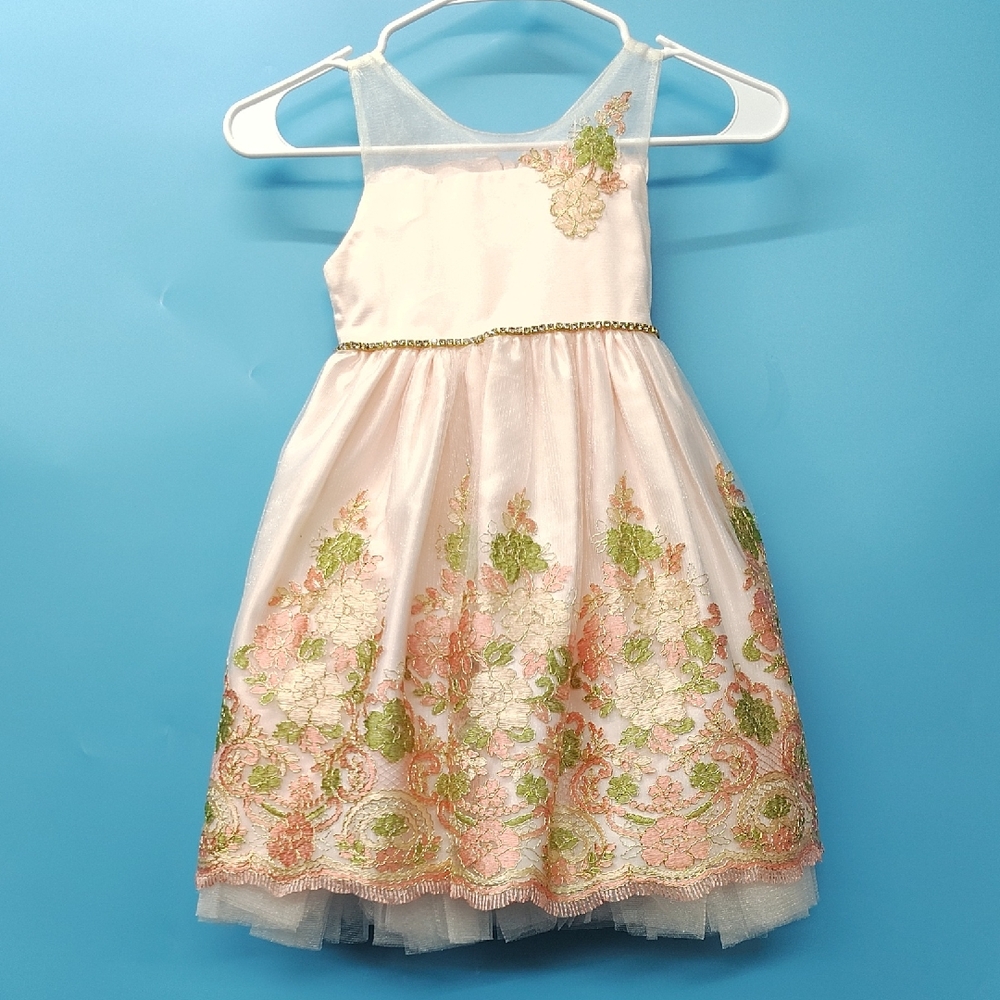 American Princess Elegant Peach Dress